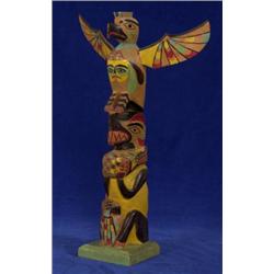 Old Norhtwest Coast Totem ca. 1920 Thunder