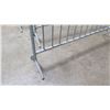 Image 2 : Qty 3 Metal Crowd Control Barriers