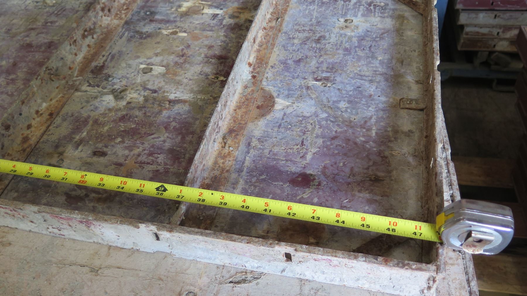 Pallet of Symons Concrete Wall Forms - Steel Ply Panels