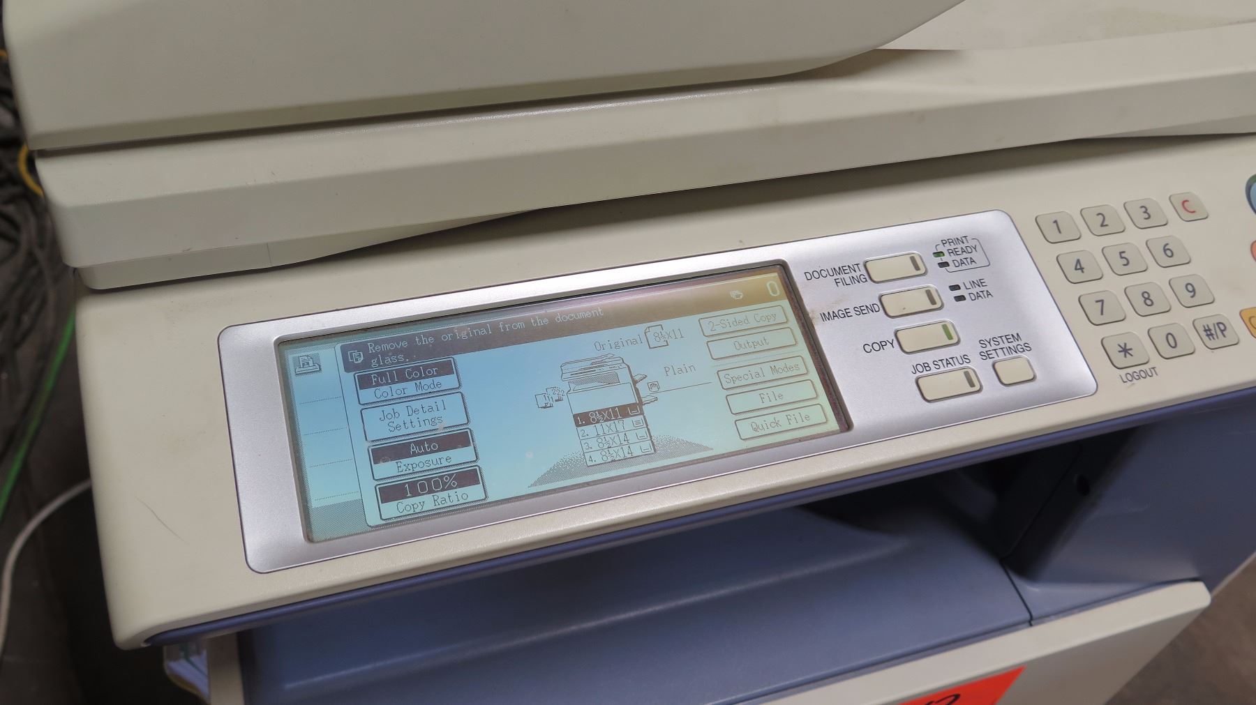 Sharp MX-2700N Color Copy Machine (Tested, Works) - Oahu Auctions