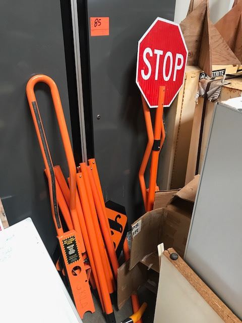 Traffic Controller Signs Rack Misc. Traffic Control Signs and Holders (just added 8/13 10:31am)