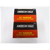 Image 1 : 100 ROUNDS AMERICAN EAGLE .357 MAG 158 GR JSP