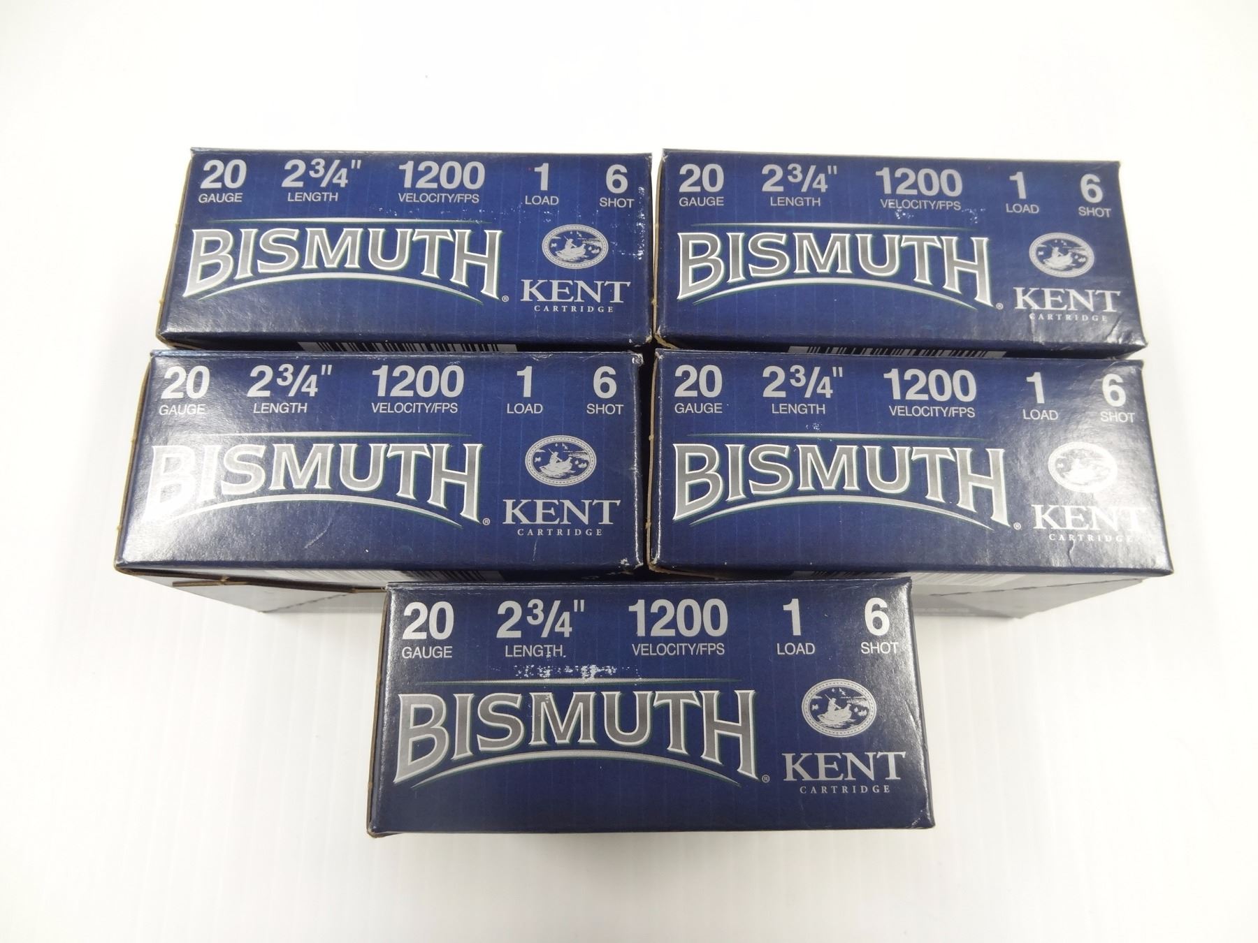 50 ROUNDS KENT BISMUTH 20GA 2 3/4” 1 LOAD 6 SHOT