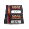 Image 1 : 40 ROUNDS BLACK HILLS .45 ACP 200 GR SWC