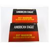 Image 1 : 100 ROUNDS AMERICAN EAGLE .357 MAG 158 GR JSP