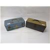 Image 1 : 2 VINTAGE METAL TACKLE BOXES