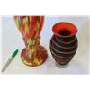 Image 2 : TWO ART GLASS VASES