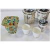 Image 3 : LOT OF EGG CODDLERS AND EGG CUPS AND CONDIMENT DISHES