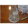 Image 3 : PINWHEEL CRYSTAL DECANTER AND LIDDED CANDY DISH