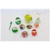 Image 1 : LOT OF ART GLASS PAPER WEIGHTS