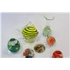 Image 3 : LOT OF ART GLASS PAPER WEIGHTS
