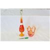 Image 1 : TWO ART GLASS VASES