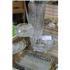 Image 1 : CRYSTAL VASE CRYSTAL DISHES AND BOWLS