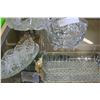 Image 3 : CRYSTAL VASE CRYSTAL DISHES AND BOWLS