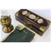 Image 2 : ANTIQUE BOOK OF ROBERT BURNS AND EASTERN BOX AND MINI LANTERN