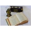 Image 3 : ANTIQUE BOOK OF ROBERT BURNS AND EASTERN BOX AND MINI LANTERN