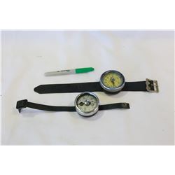 TWO DIVE WATCHES