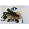 Image 1 : US MILITARY COMPASS KNIFE LIGHTER AND GLASSES