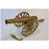 Image 3 : BRASS CANON AND BRASS LETTER OPENERS