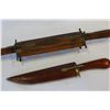 Image 2 : TWO KNIVES IN SHEATH ONE IS FORK AND KNIVE SET
