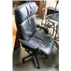 Image 1 : ROLLING BLACK OFFICE CHAIR