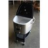 Image 2 : DRINK COOLER ON ROLLING STAND