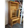 Image 2 : OAK BOOKSHELF CABINET
