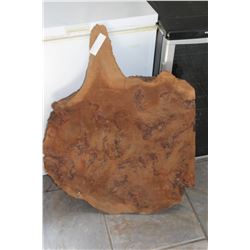 SLAB OF BURL WOOD