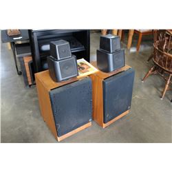 PAIR OF KEF MODEL 105 SERIES 2 FLOOR SPEAKERS WITH MANUAL