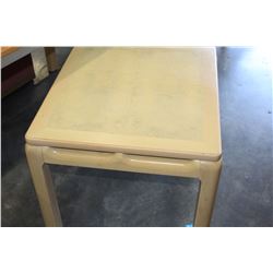 PAIR OF MAPLE INLAID ENDTABLES