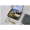 Image 2 : BOX OF MENS COLLECTIBLES AND CIGARETTE CASE