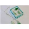 Image 3 : JADE PENDANTS WITH .925 CHAINS