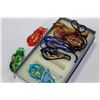 Image 2 : CASE OF MURANO GLASS PENDANTS