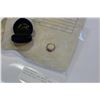 Image 1 : LADIES WHITE 14KT WHITE GOLD RUBY RING SIZE 7.5 RETAIL $500