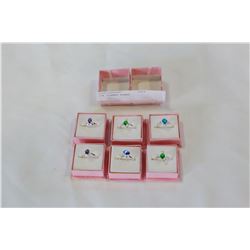 SIX DINNER RINGS