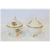 Image 1 : TWO US POTTERY LIDDED JARS