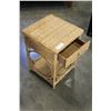 Image 2 : NATURAL WICKER SIDETABLE