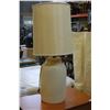 Image 1 : LRGE HOBNAILTABLE LAMP WITH SHADE