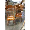 Image 1 : PAIR OF PRESS BACK CHAIRS