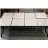 Image 1 : TILE TOP COFFEE TABLE