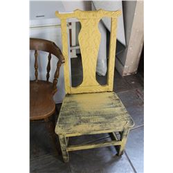 PAINTED CHAIR