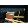 Image 2 : BRASS FIRE BOX WITH TOOLS AND HEATER