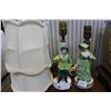 Image 1 : TWO OCCUPIED JAPAN LAMPS WITH SHADES
