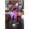 Image 1 : LARGE 14" COURT JESTER SATIN FIGURE