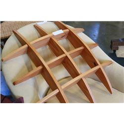 DECORATIVE WOOD KNICK KNACK SHELF