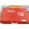 Image 1 : WOOD ART BOX WITH CONTENTS