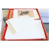 Image 2 : WOOD ART BOX WITH CONTENTS