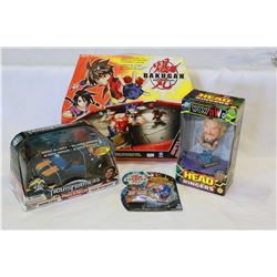 TRANSFORMER CAR BOBBLE HEAD AND GAME