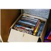 Image 1 : TWO BOXES OF DVDS