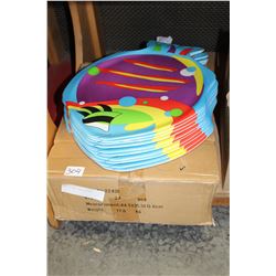 LOT OF NEW FISH PLATTERS
